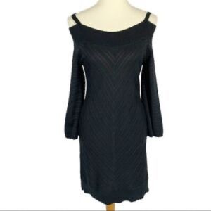 New & Tags attached! WHBM cold shoulder knit sweater dress
